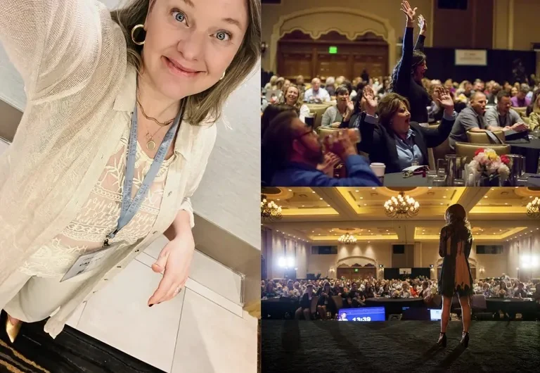 Callan behind the scenes at large transformation events